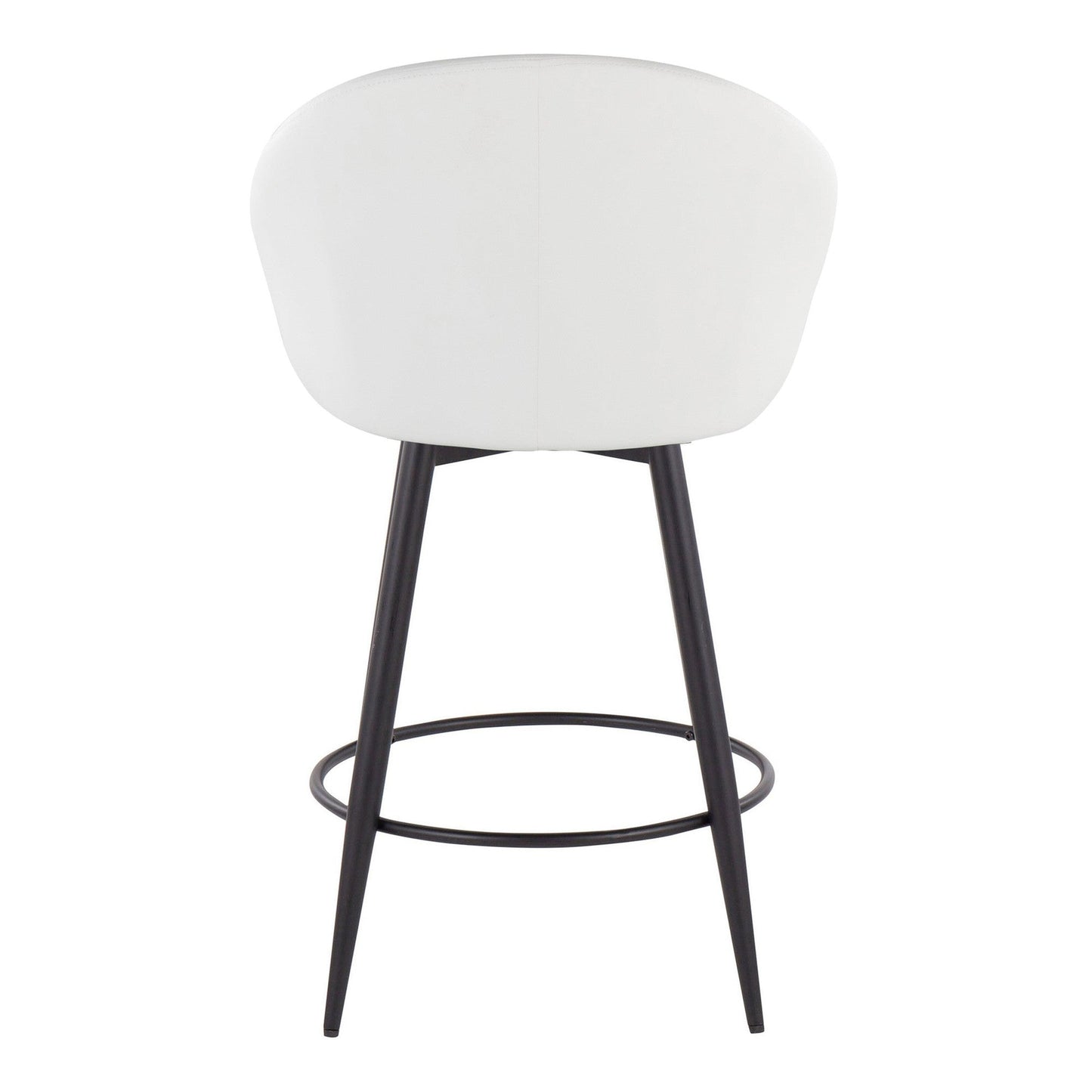 Majestic Office Furniture Highback 26" Fixed-Height Counter Stool - Set of 2