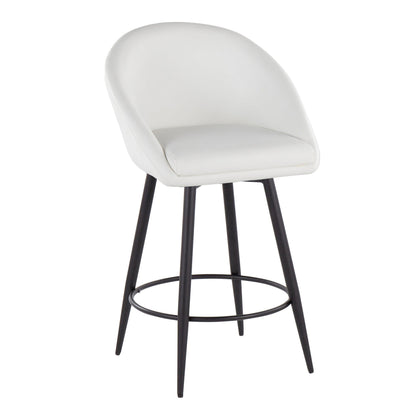 Majestic Office Furniture Highback 26" Fixed-Height Counter Stool - Set of 2