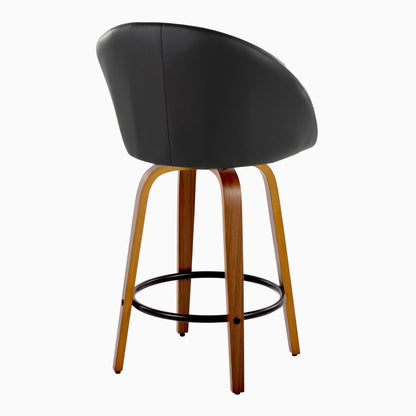 Majestic Office Furniture Highback 26" Fixed-Height Counter Stool - Set of 2