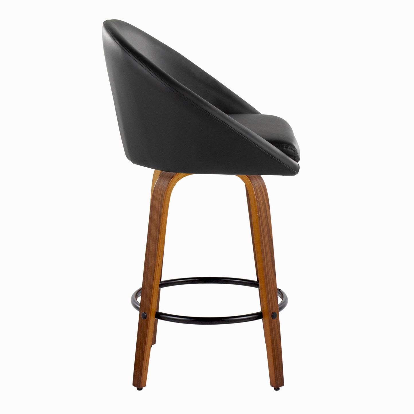 Majestic Office Furniture Highback 26" Fixed-Height Counter Stool - Set of 2
