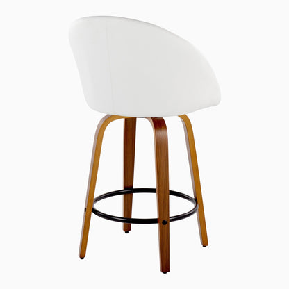 Majestic Office Furniture Highback 26" Fixed-Height Counter Stool - Set of 2