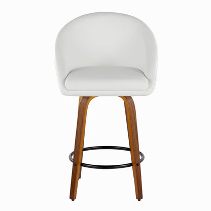 Majestic Office Furniture Highback 26" Fixed-Height Counter Stool - Set of 2