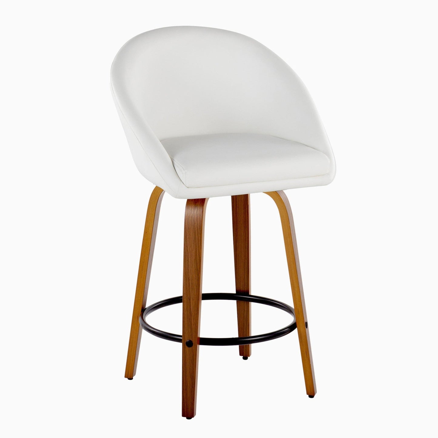 Majestic Office Furniture Highback 26" Fixed-Height Counter Stool - Set of 2