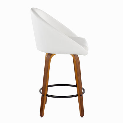 Majestic Office Furniture Highback 26" Fixed-Height Counter Stool - Set of 2