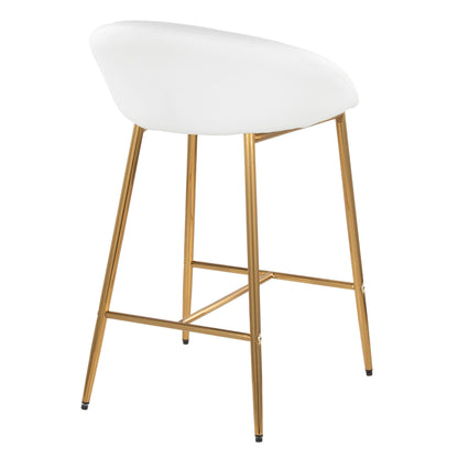 Majestic Office Furniture 26" Fixed-Height Counter Stool - Set of 2