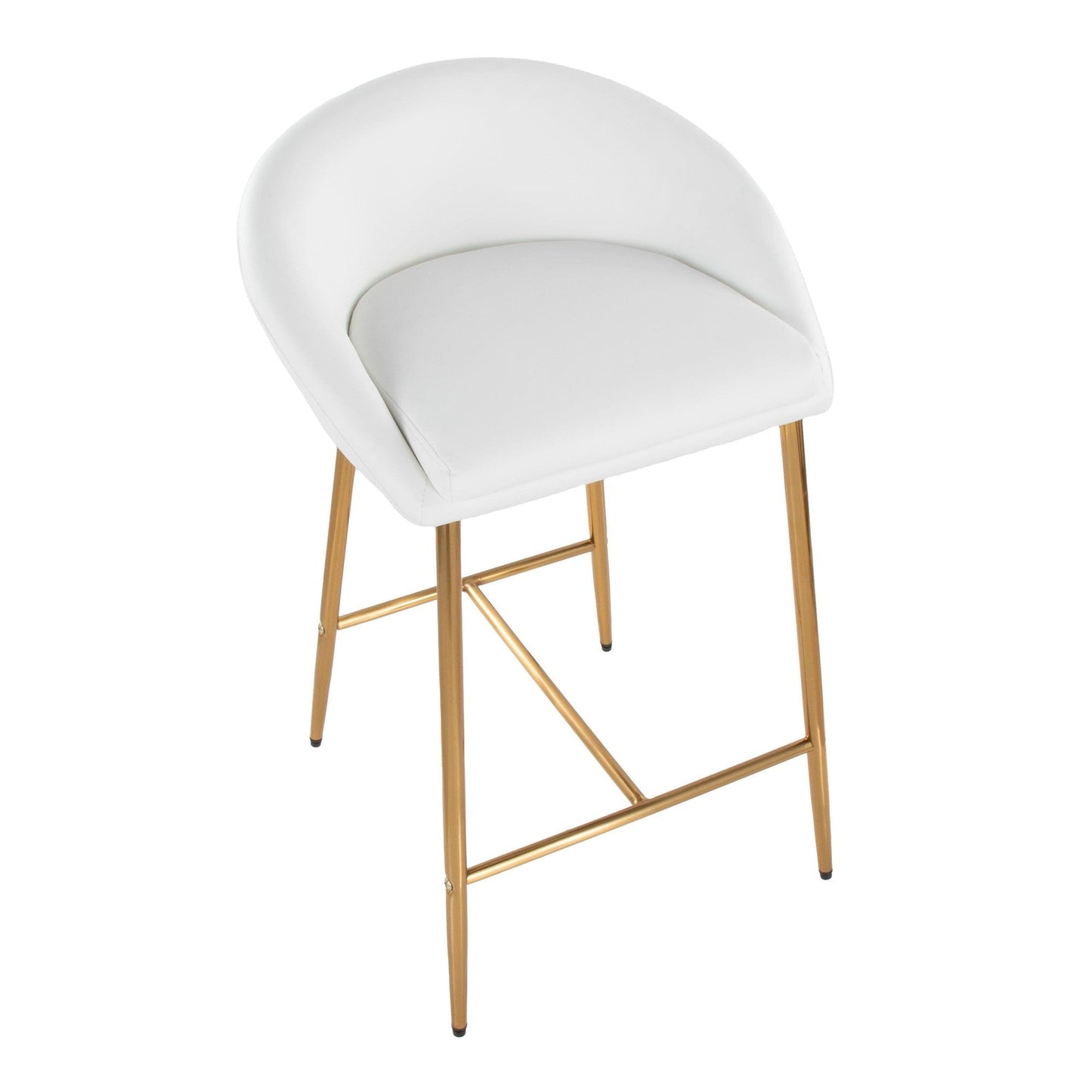 Majestic Office Furniture 26" Fixed-Height Counter Stool - Set of 2