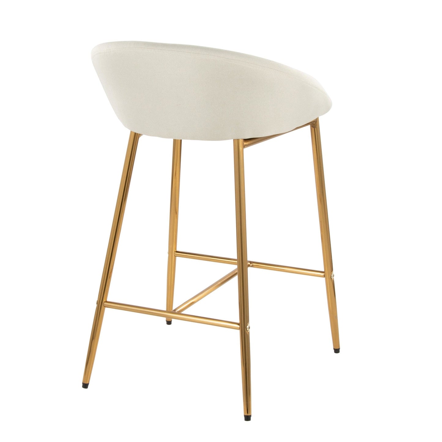 Majestic Office Furniture 26" Fixed-Height Counter Stool - Set of 2