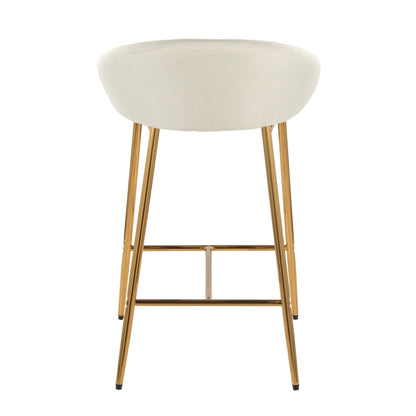 Majestic Office Furniture 26" Fixed-Height Counter Stool - Set of 2