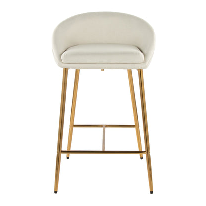 Majestic Office Furniture 26" Fixed-Height Counter Stool - Set of 2