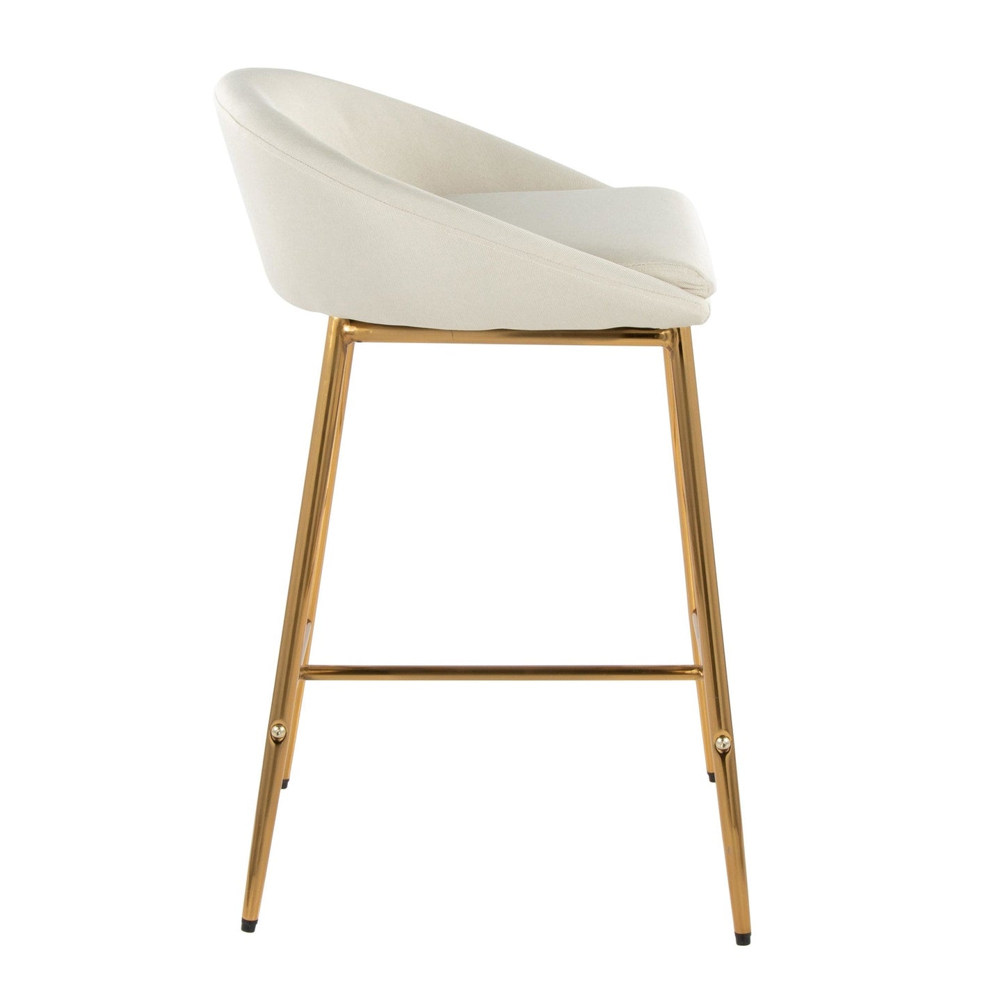 Majestic Office Furniture 26" Fixed-Height Counter Stool - Set of 2