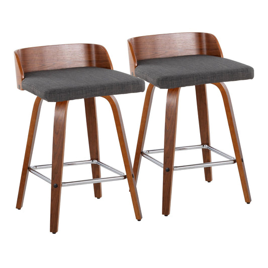 Majestic Office Furniture 26" Fixed-Height Counter Stool - Set of 2