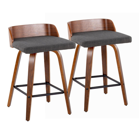 Majestic Office Furniture 26" Fixed-Height Counter Stool - Set of 2