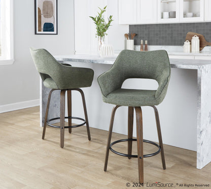 Majestic Office Furniture 26" Fixed-Height Counter Stool - Set of 2
