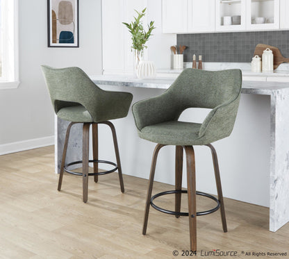 Majestic Office Furniture 26" Fixed-Height Counter Stool - Set of 2
