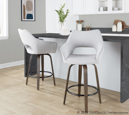 Majestic Office Furniture 26" Fixed-Height Counter Stool - Set of 2