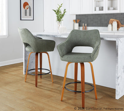 Majestic Office Furniture 26" Fixed-Height Counter Stool - Set of 2