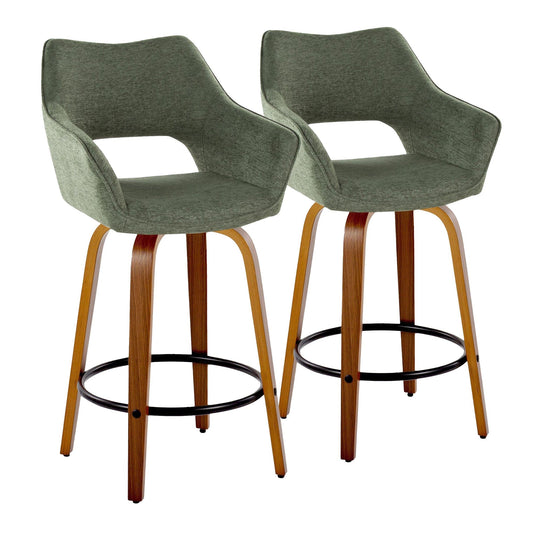 Majestic Office Furniture 26" Fixed-Height Counter Stool - Set of 2