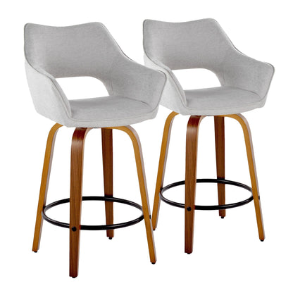 Majestic Office Furniture 26" Fixed-Height Counter Stool - Set of 2