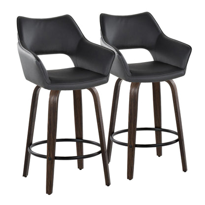 Majestic Office Furniture 26" Fixed-Height Counter Stool - Set of 2