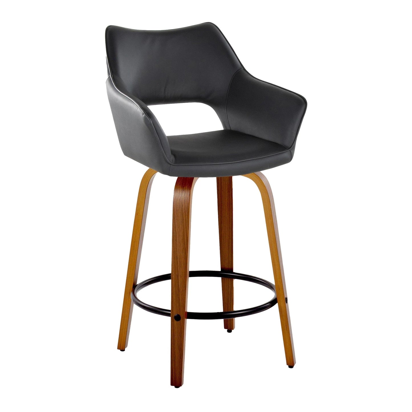 Majestic Office Furniture 26" Fixed-Height Counter Stool - Set of 2