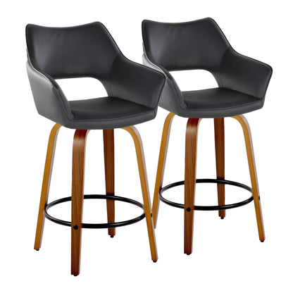 Majestic Office Furniture 26" Fixed-Height Counter Stool - Set of 2