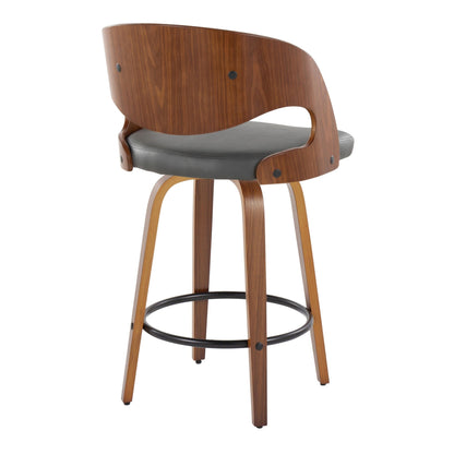 Majestic Office Furniture 26" Fixed-Height Counter Stool - Set of 2