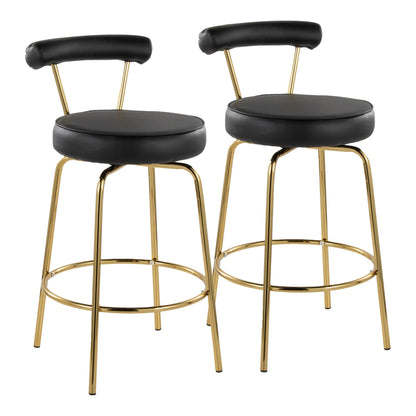Majestic Office Furniture 26" Fixed-Height Counter Stool - Set of 2