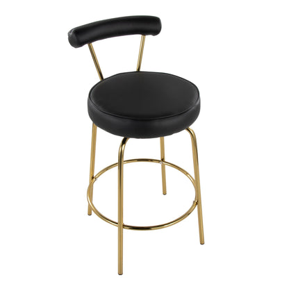 Majestic Office Furniture 26" Fixed-Height Counter Stool - Set of 2