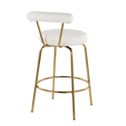 Majestic Office Furniture 26" Fixed-Height Counter Stool - Set of 2