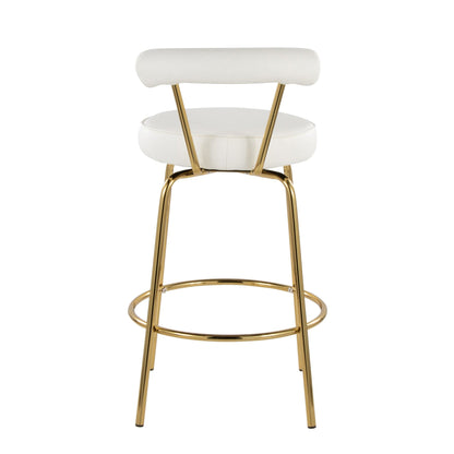 Majestic Office Furniture 26" Fixed-Height Counter Stool - Set of 2