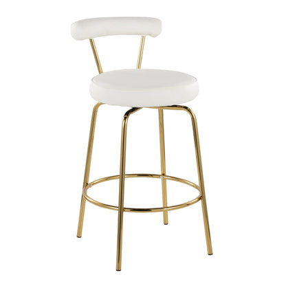 Majestic Office Furniture 26" Fixed-Height Counter Stool - Set of 2