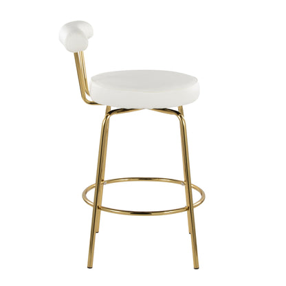 Majestic Office Furniture 26" Fixed-Height Counter Stool - Set of 2