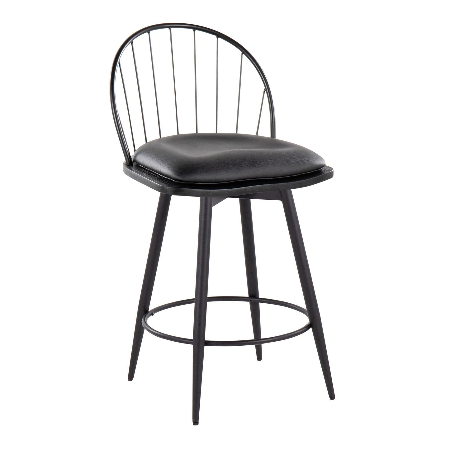 Majestic Office Furniture 26" Fixed-Height Counter Stool - Set of 2