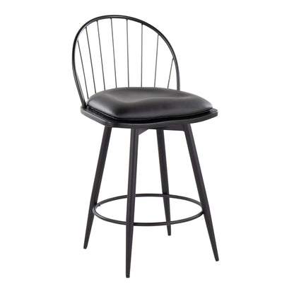 Majestic Office Furniture 26" Fixed-Height Counter Stool - Set of 2