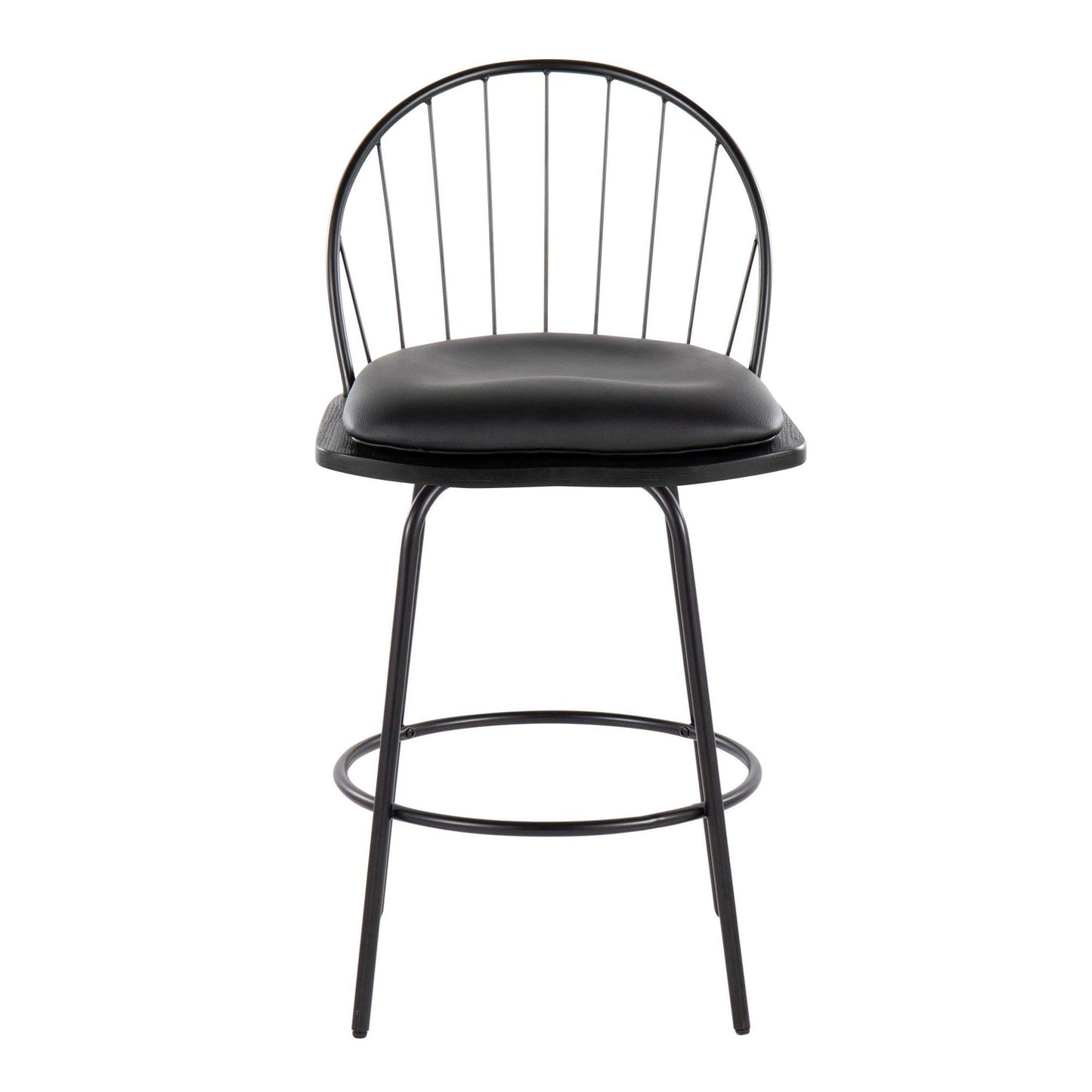Majestic Office Furniture Claire 26" Fixed-Height Counter Stool - Set of 2