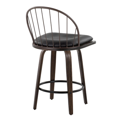 Majestic Office Furniture 26" Fixed-Height Counter Stool - Set of 2