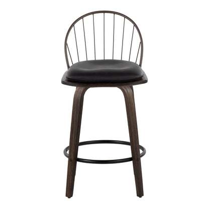 Majestic Office Furniture 26" Fixed-Height Counter Stool - Set of 2