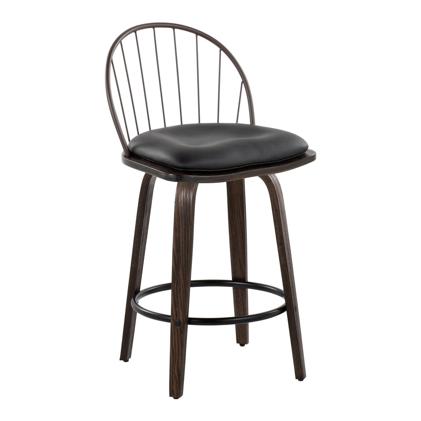 Majestic Office Furniture 26" Fixed-Height Counter Stool - Set of 2