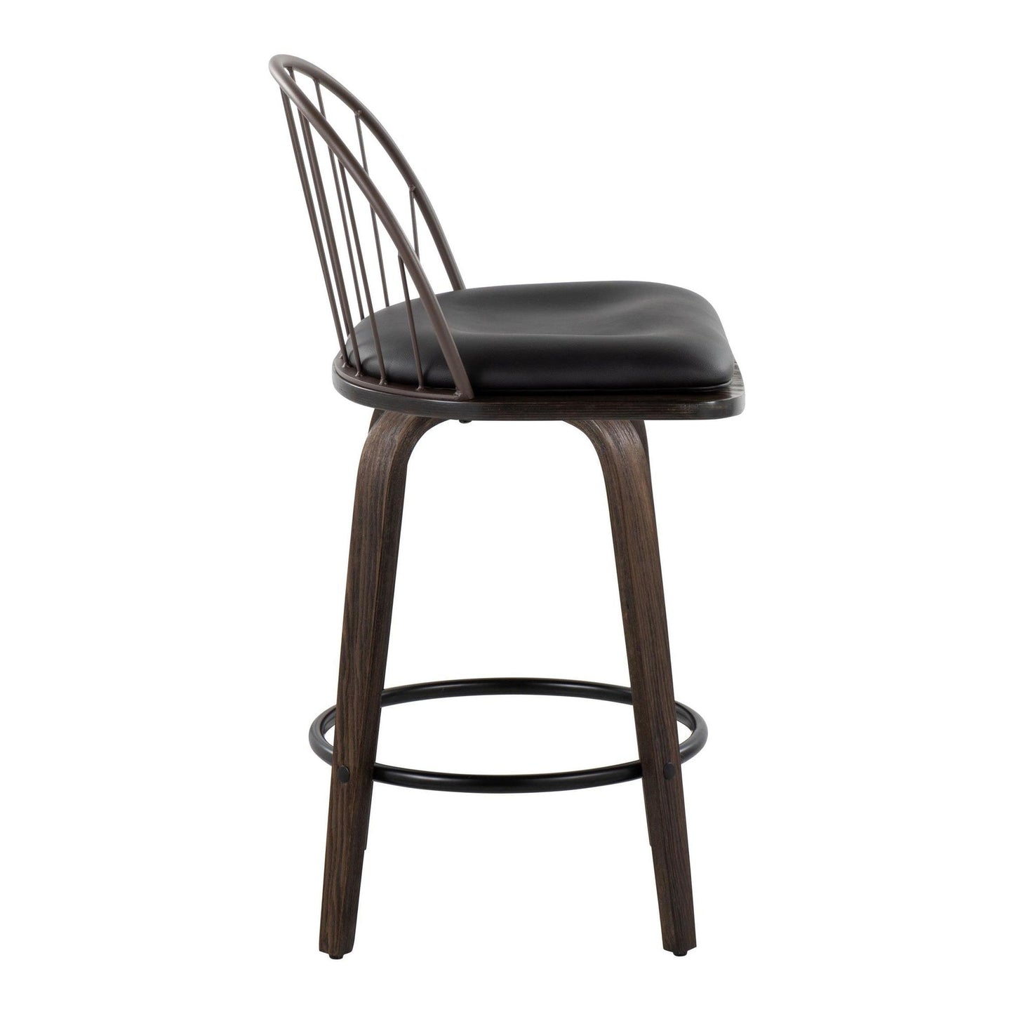 Majestic Office Furniture 26" Fixed-Height Counter Stool - Set of 2