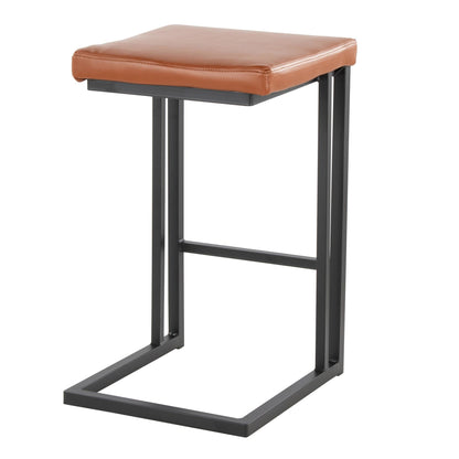 Majestic Office Furniture 26" Fixed-Height Counter Stool - Set of 2