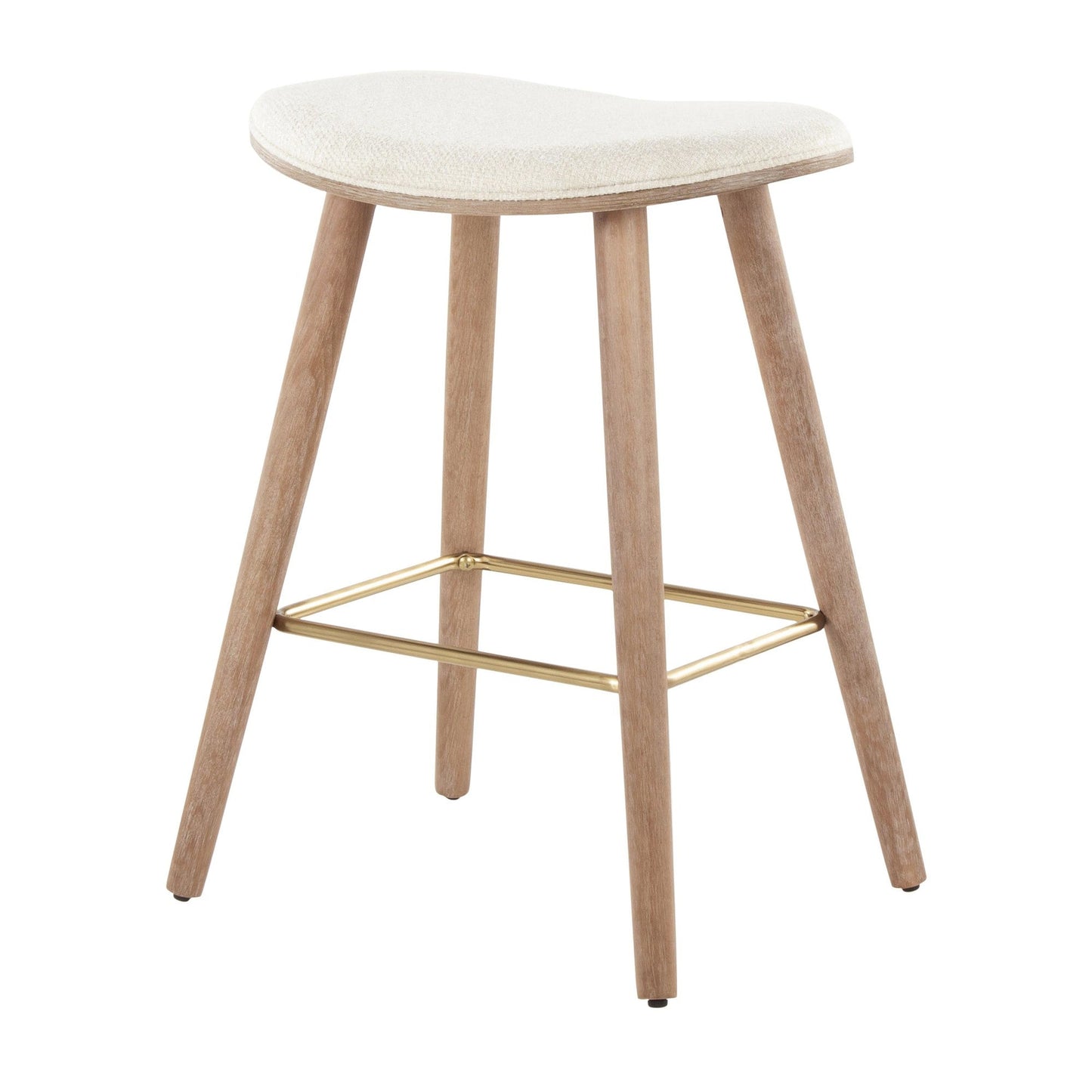 Majestic Office Furniture 26" Fixed-Height Counter Stool - Set of 2