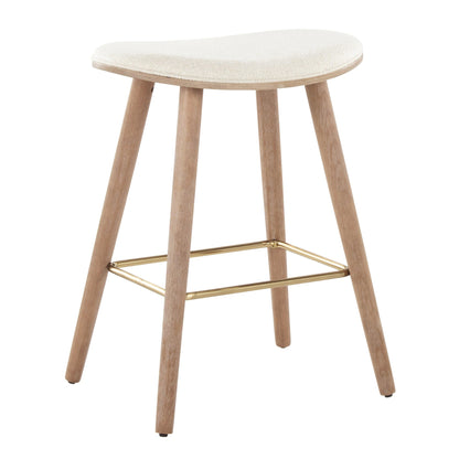 Majestic Office Furniture 26" Fixed-Height Counter Stool - Set of 2