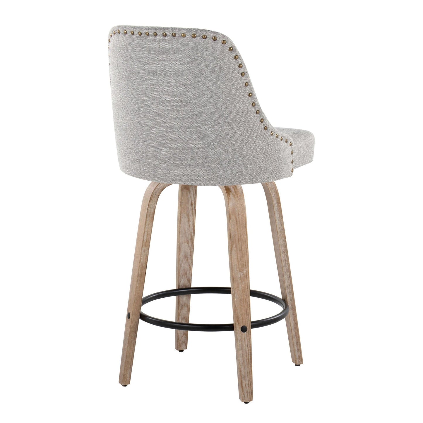 Majestic Office Furniture Marcel 27" Fixed-Height Counter Stool - Set of 2