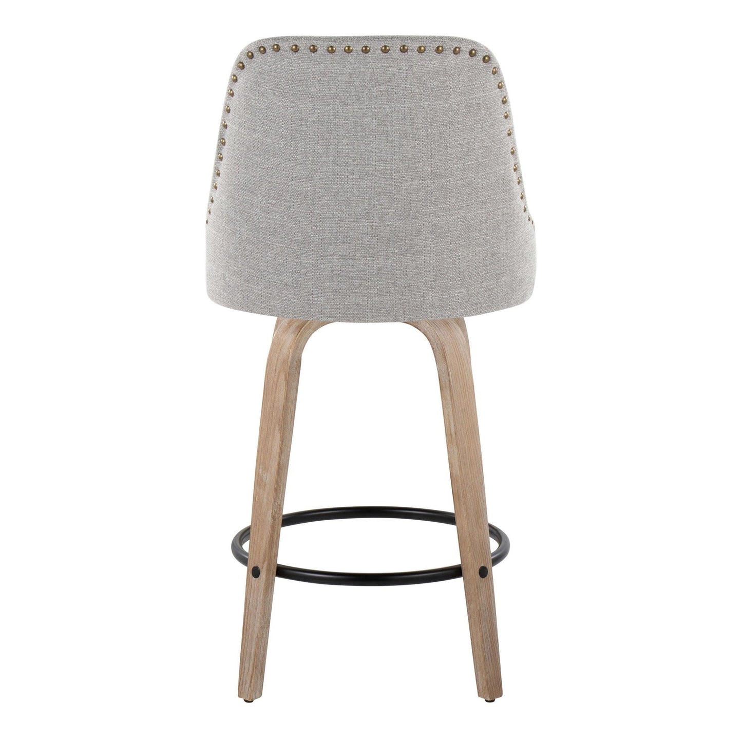Majestic Office Furniture Marcel 27" Fixed-Height Counter Stool - Set of 2