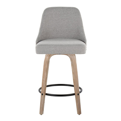 Majestic Office Furniture Marcel 27" Fixed-Height Counter Stool - Set of 2