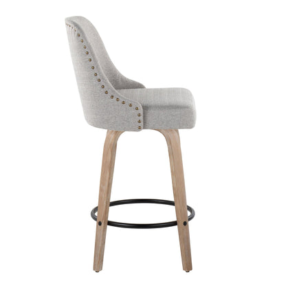 Majestic Office Furniture Marcel 27" Fixed-Height Counter Stool - Set of 2