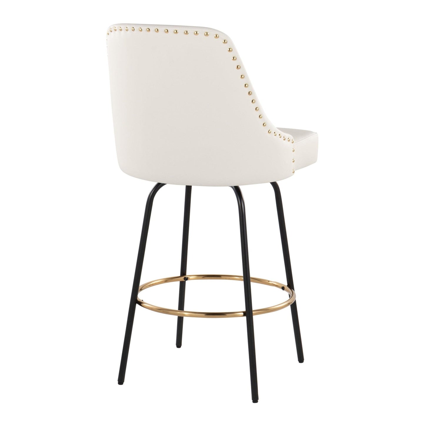 Majestic Office Furniture Marcel 27" Fixed-Height Counter Stool - Set of 2