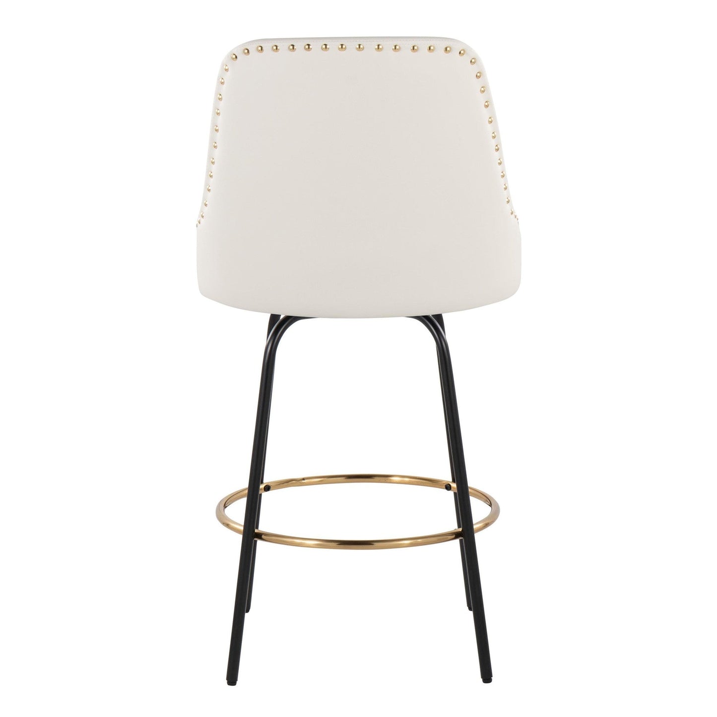 Majestic Office Furniture Marcel 27" Fixed-Height Counter Stool - Set of 2