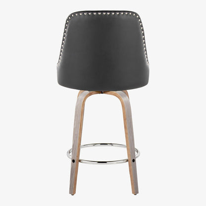 Majestic Office Furniture Marcel 26" Fixed-Height Counter Stool - Set of 2