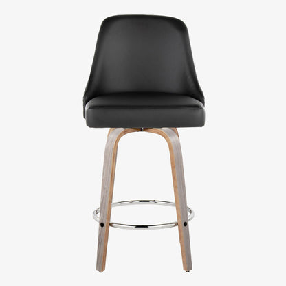 Majestic Office Furniture Marcel 26" Fixed-Height Counter Stool - Set of 2